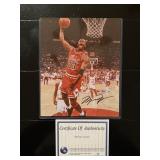 MICHAEL JORDAN 8 X 10 SIGNED PHOTOGRAPH