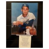 SANDY KOUFAX, 8 X 10 SIGNED PHOTOGRAPH