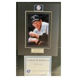 WHITEY FORD 8 X 10 SIGNED PHOTO