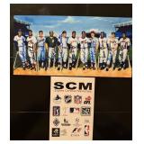 500 HOME RUN CLUB 11" X 5" SIGNED COLOR