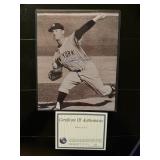 WHITEY FORD 8 X10 SIGNED PHOTOGRAPH