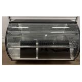 CURVED GLASS DISPLAY SHOWCASE