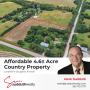 Affordable 4.6 Acre Country Property