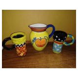 Pot et tasses