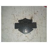Plaque Harley Davidson en plastique
