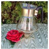 Cafetière Stardust sur socle