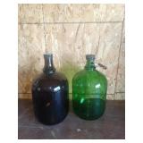 2 Cruches en verre