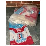 Sacs de lait vintage neufs