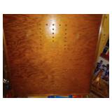 Planche de jeu artisanal