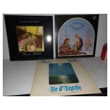 3 Disques vinyle 33 tours