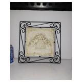 Cadre contour en métal