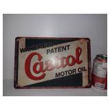 Affiche en métal 8'' x 12''