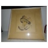 Cadre vitré 17'' x 17''