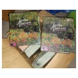 5 Cartables de feuillets Jardins