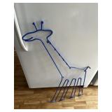 Giraffe porte vêtements solide