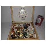 Boite de cigare, avec bagues de cigare