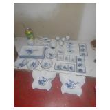 30 Morceaux de vaisselle