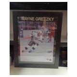 Cadre vitrée Wayne Gretzky 19'' x 23''