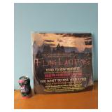 Lanterne biodegradable rouge 15-22.8'' neuf