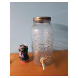 Distributeur de boisson en verre non testé