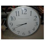 Horloge 28'' diamètre, mécanisme à vérifier