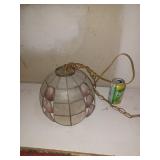 Luminaire en écailles de poisson, 1 accro