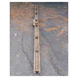 Goutière en bois 122'', peut-être convertie en...