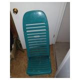 Chaise d'extérieur, pliable