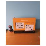 Tableau à message lumineux neuf