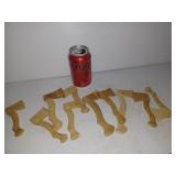 Petites haches en bois