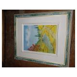 Peinture signée 14'' x 16''