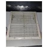 Grille en métal 18'' x 18''