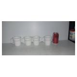 4 Tasses Corning