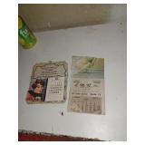 2 Calendriers 1973, complet