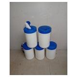 5 Paquets de lingettes sec, neuves