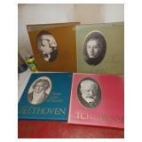 Coffret de disques 33 tours classique