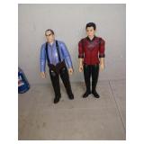 2 Figurines articulé 12''