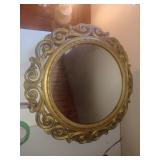 Miroir contour en plastique