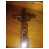 Crucifix fini glacé