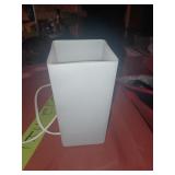Lampe bloc de verre