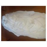 4 Pans de rideau en dentelle 6'