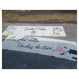 Affiche en tissus