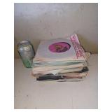 50 Disques vinyle 45 tours