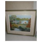 Peinture signée 17'' x 19''