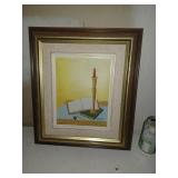 Peinture signée 13'' x 16''