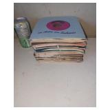 50 Disques vinyle 45 tours