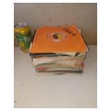 50 Disques vinyle 45 tours