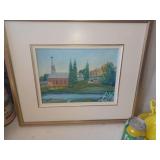 Peinture signée    17'' x 20''