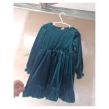 Robe en velour Gr. 18-24 mois, neuve