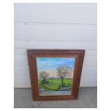 Peinture signï¿½e 22'' x 26''